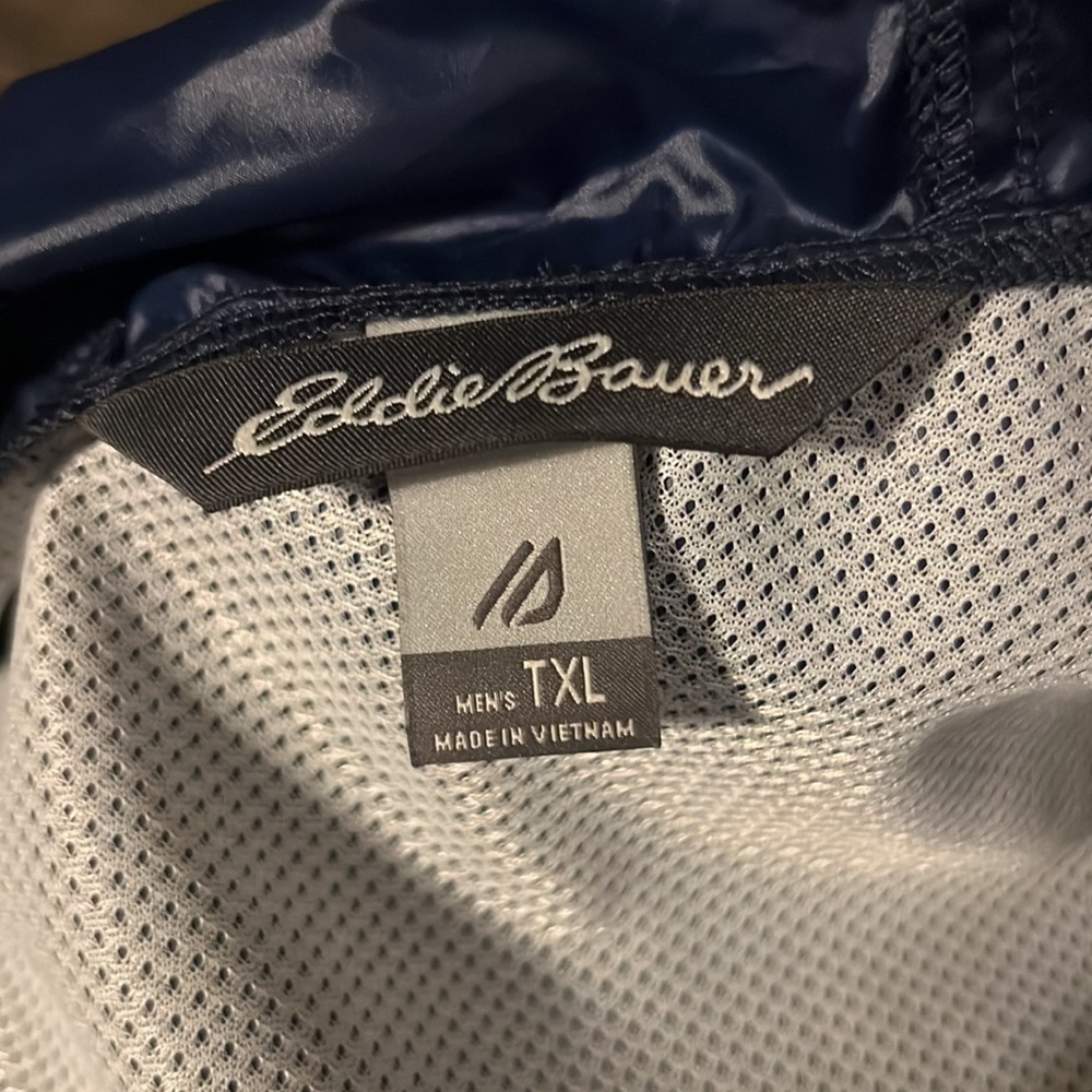 EDDIE BAUER Momentum UPF 50 Windbreaker/Hoodie Size XL — Gently Worn - Picture 10 of 11